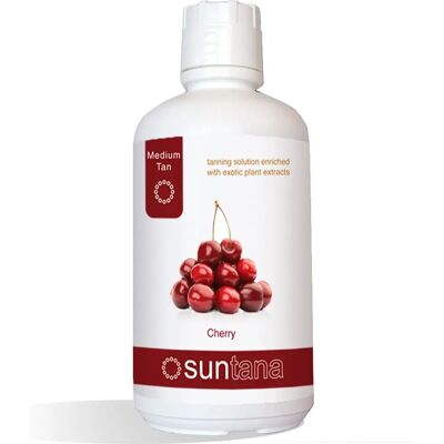 Suntana 1000ml Cerise Solution de Bronzage en Spray - Bronzage en Spray - Publicité Suntana 1000ml Cerise Solution de Bronzage en Spray - Bronzage en Spray - Publicité