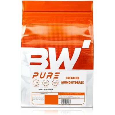 Bodybuilding Warehouse Pure Creatine Monohydrate Powder - Unflavoured 500g Bodybuilding Warehouse Pure Creatine Monohydrate Powder - Unflavoured 500g