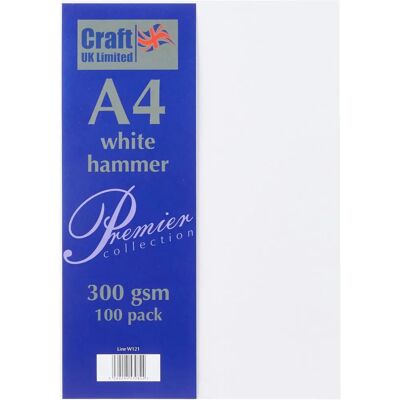 Craft UK Premium Hammrat Papper A4 Craft UK Premium Hammrat Papper A4