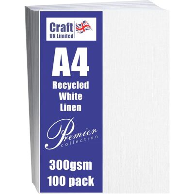 Craft UK Premium A4 Linen Paper - Paper Pack Craft UK Premium A4 Linen Paper - Paper Pack