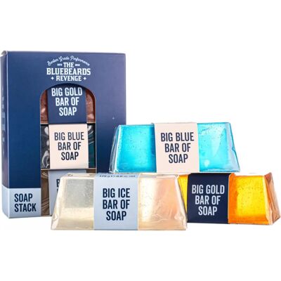 Bluebeards Revenge Men's Soap Set - 3pcs Long-Lasting Grooming Kit Bluebeards Revenge Men's Soap Set - 3pcs Long-Lasting Grooming Kit