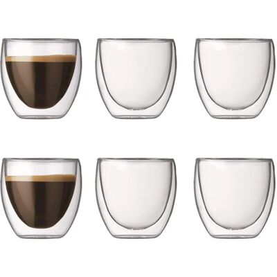 Bodum Modell 4557-10-12 Doppelwandiges Isoliertes Glas - Glas Bodum Modell 4557-10-12 Doppelwandiges Isoliertes Glas - Glas
