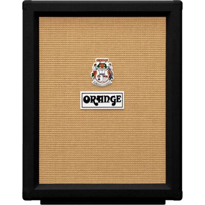 Cabinet de guitare vertical Orange PPC212V 2x12 - Noir - Publicité Cabinet de guitare vertical Orange PPC212V 2x12 - Noir - Publicité