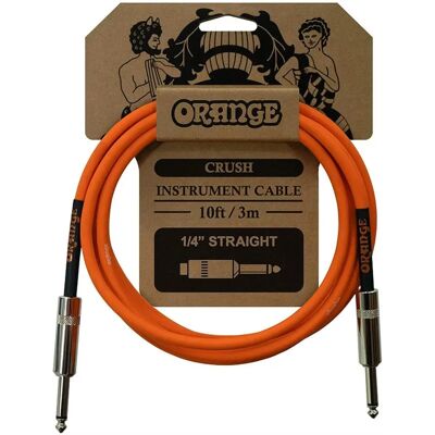 Câble instrument Orange CA034 - 3m, Droit, Orange - Publicité Câble instrument Orange CA034 - 3m, Droit, Orange - Publicité