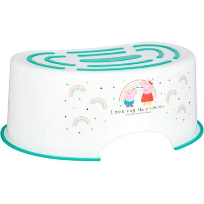 Peppa Pig Toilet Training Range - 25cm George Pig Step Stool - Green Peppa Pig Toilet Training Range - 25cm George Pig Step Stool - Green