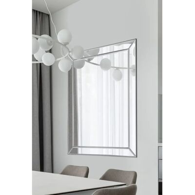 Unbranded - Horsley - Silver - 120x94 cm - Wall Mirror Unbranded - Horsley - Silver - 120x94 cm - Wall Mirror