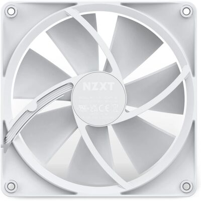 NZXT F140 RGB Computer case fan - White - 140mm - RGB lighting - PWM - Quiet NZXT F140 RGB Computer case fan - White - 140mm - RGB lighting - PWM - Quiet