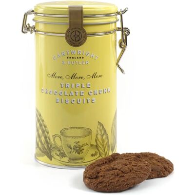 Cartwright & Butler Traditional Biscuits- Triple Chocolate Chunk Biscuits (200g) Cartwright & Butler Traditional Biscuits- Triple Chocolate Chunk Biscuits (200g)