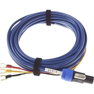 REL Acoustics Bassline Blue Subwoofer Cable - 10M REL Acoustics Bassline Blue Subwoofer Cable - 10M