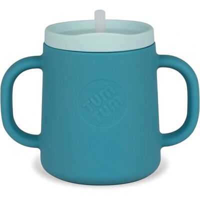 Hippychick Tum Tum Tasse en Silicone 3 Voies - Bleu - Publicité Hippychick Tum Tum Tasse en Silicone 3 Voies - Bleu - Publicité