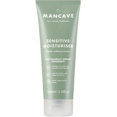 MANCAVE Sensitive Hydratant - Respectueux de la peau, 100ml - Publicité MANCAVE Sensitive Hydratant - Respectueux de la peau, 100ml - Publicité