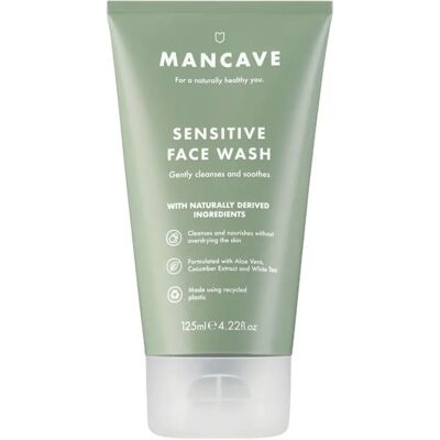 MANCAVE Sensitive Nettoyant Visage - Peau Sensible - 125ml - Publicité MANCAVE Sensitive Nettoyant Visage - Peau Sensible - 125ml - Publicité