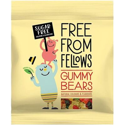 Vegan Gumy Fellows - 100g - Bez Żelatyny, Bez Cukru Vegan Gumy Fellows - 100g - Bez Żelatyny, Bez Cukru