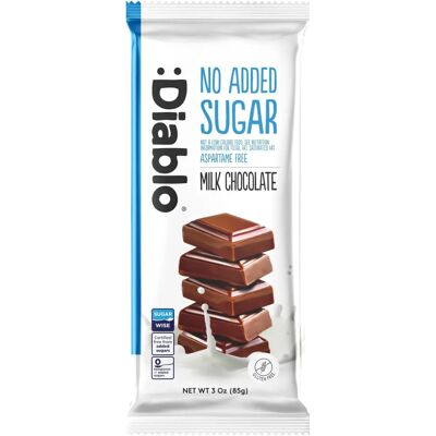 Diablo Milk Chocolate 85g - Chocolate Bar Diablo Milk Chocolate 85g - Chocolate Bar