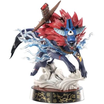 Figurine PVC Oki Forme de loup - 21cm Collectible Figurine PVC Oki Forme de loup - 21cm Collectible