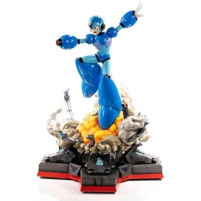 First 4 Figures Mega Man X4 X Finale Weapon - Statue - Blue First 4 Figures Mega Man X4 X Finale Weapon - Statue - Blue