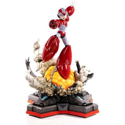 First 4 Figures Mega Man X4 Final Weapon Rising Fire Statue - 45cm First 4 Figures Mega Man X4 Final Weapon Rising Fire Statue - 45cm