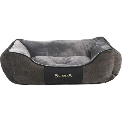 Scruffs for Pets Chester Box Dog Bed - Graphite M Scruffs for Pets Chester Box Dog Bed - Graphite M