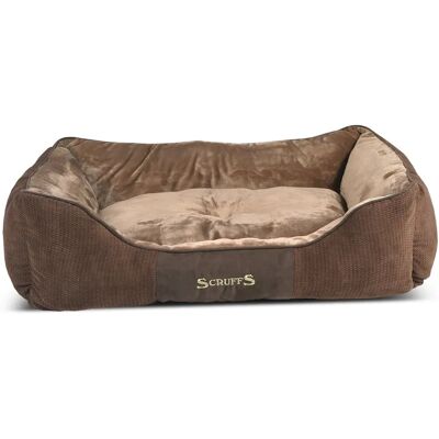 Scruffs & Tramps Chester Box Bed - Brown - Pet Bed Scruffs & Tramps Chester Box Bed - Brown - Pet Bed