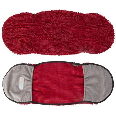 Scruffs Noodle Dog Towel - Microfiber, Burgundy, 80x30cm Scruffs Noodle Dog Towel - Microfiber, Burgundy, 80x30cm