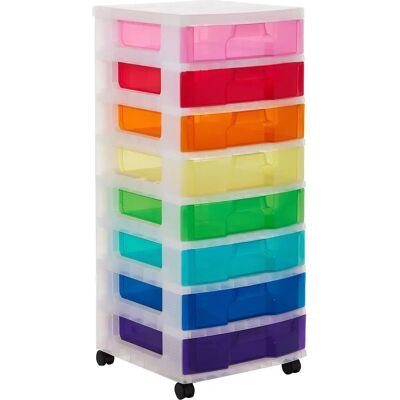 Really Useful Regenbogen-Aufbewahrungsturm - 8x9,5L Really Useful Regenbogen-Aufbewahrungsturm - 8x9,5L