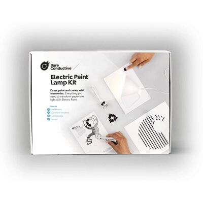 Bare Conductive Electric Paint Lamp Kit - SKU-1107 - Kit de lámpara Bare Conductive Electric Paint Lamp Kit - SKU-1107 - Kit de lámpara