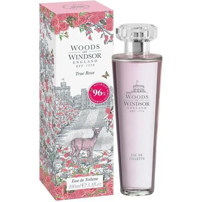 Woods of Windsor True Rose Eau De Toilette - 3.3 oz Women Woods of Windsor True Rose Eau De Toilette - 3.3 oz Women