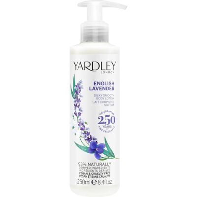 Yardley London English Lavender Lichaamslotion - Hydraterend, Vegan, 248 ml Yardley London English Lavender Lichaamslotion - Hydraterend, Vegan, 248 ml