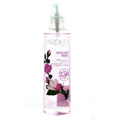 Yardley London English Rose Moisturising Fragrance 200ml Yardley London English Rose Moisturising Fragrance 200ml