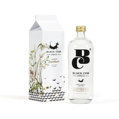 Black Cow Milk Vodka - Pure Milk Spirit - 70cl Black Cow Milk Vodka - Pure Milk Spirit - 70cl