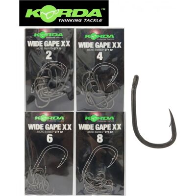 KORDA Wide Gape XX Haken - 4 KORDA Wide Gape XX Haken - 4