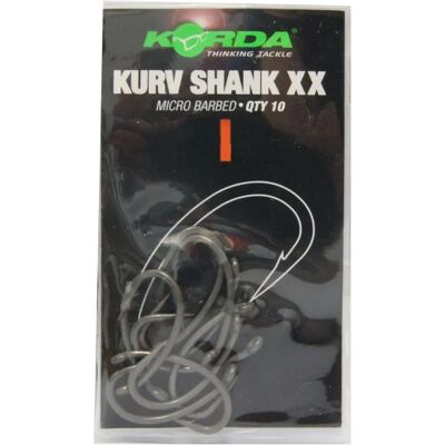 Hameçon KORDA Kurv Shank XX - Crochet de Pêche - Publicité Hameçon KORDA Kurv Shank XX - Crochet de Pêche - Publicité
