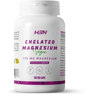 HSN Bisglicinato de Magnesio - Cápsulas Veganas - Suplemento Dietético HSN Bisglicinato de Magnesio - Cápsulas Veganas - Suplemento Dietético