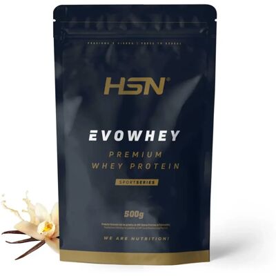 HSN Evowhey Proteína 2.0 - Vainilla, 500g - Concentrado de Proteína de Suero HSN Evowhey Proteína 2.0 - Vainilla, 500g - Concentrado de Proteína de Suero