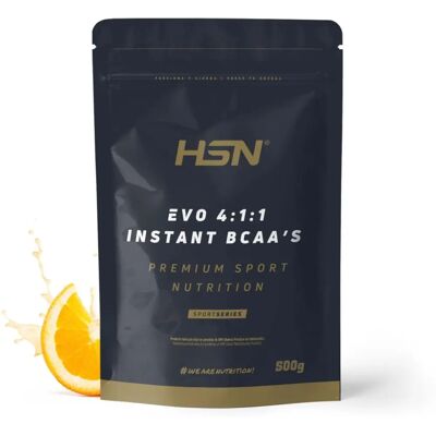 HSN Evo 4:1:1 BCAA Pó Regular Laranja - Suplemento HSN Evo 4:1:1 BCAA Pó Regular Laranja - Suplemento