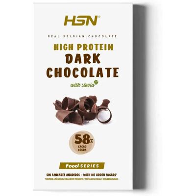HSN Puro Chocolate Amargo Belga com Proteínas - Alto Teor de Proteínas, Sem Açúcar HSN Puro Chocolate Amargo Belga com Proteínas - Alto Teor de Proteínas, Sem Açúcar