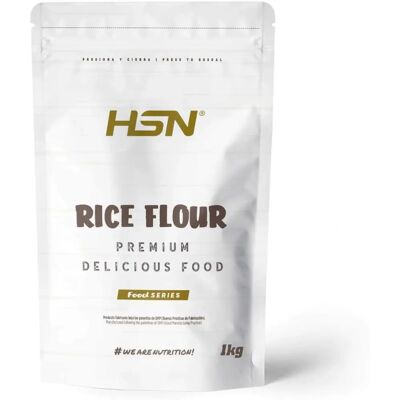Farine de riz HSN - Sans gluten pour pâtisserie 1kg - Publicité Farine de riz HSN - Sans gluten pour pâtisserie 1kg - Publicité