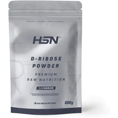 HSN D-Ribose - Suplemento em Pó, 500g Vegano HSN D-Ribose - Suplemento em Pó, 500g Vegano