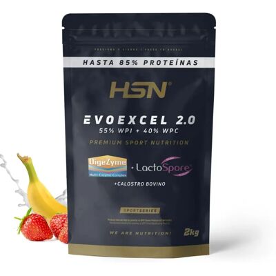 HSN Evoexcel 2.0 - Morango e Banana - Proteína de Soro de Leite HSN Evoexcel 2.0 - Morango e Banana - Proteína de Soro de Leite