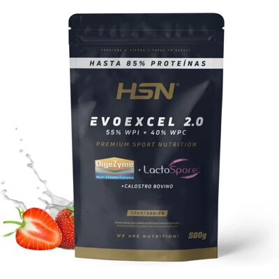 HSN Evoexcel 2.0 Proteína do soro do leite isolada e concentrada - Pó de proteína HSN Evoexcel 2.0 Proteína do soro do leite isolada e concentrada - Pó de proteína