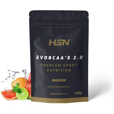 HSN Evobcaa's 2.0 - BCAA Vegano com L-Glutamina - Sabores Frutados HSN Evobcaa's 2.0 - BCAA Vegano com L-Glutamina - Sabores Frutados