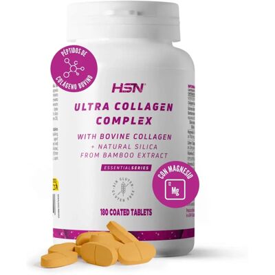 Suplemento de Colágeno HSN - Peptídeos Hidrolisados, Extrato de Bambu Suplemento de Colágeno HSN - Peptídeos Hidrolisados, Extrato de Bambu