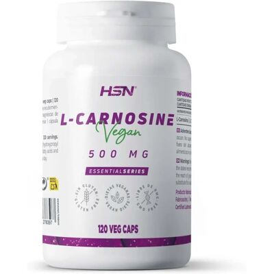Hsn L-Carnosina 500mg Cápsulas Veganas - Suplemento Alimentar Hsn L-Carnosina 500mg Cápsulas Veganas - Suplemento Alimentar