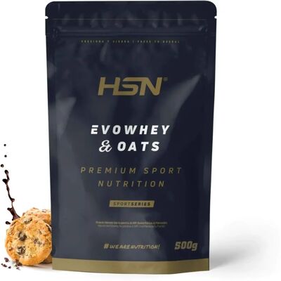 HSN Evowhey & Oats Chocolate & Cookies - Suplemento Dietético HSN Evowhey & Oats Chocolate & Cookies - Suplemento Dietético