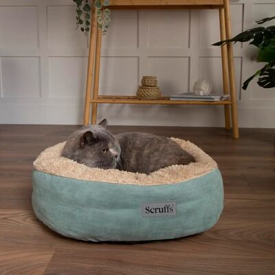 Scruffs Cozy Round Dog/Cat Bed - Ø 45 cm - Green Scruffs Cozy Round Dog/Cat Bed - Ø 45 cm - Green