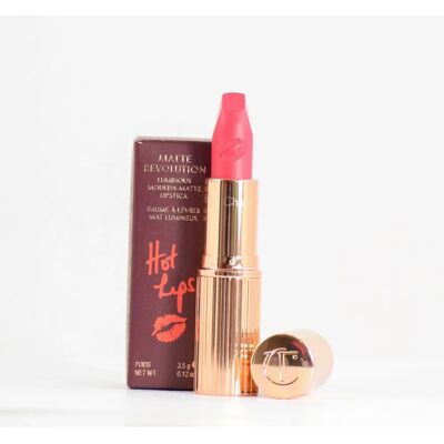 Charlotte Tilbury Electric Poppy Vegan Lipstick - Long-lasting, Luminous Finish - Lipstick Charlotte Tilbury Electric Poppy Vegan Lipstick - Long-lasting, Luminous Finish - Lipstick