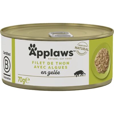 Applaws Cat Food 70g in Jelly - Tuna Fillet with Seaweed - Cat Food Applaws Cat Food 70g in Jelly - Tuna Fillet with Seaweed - Cat Food