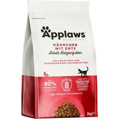 Applaws voksen katt tørrfôr Kylling & And - Kylling & And (2 kg) Applaws voksen katt tørrfôr Kylling & And - Kylling & And (2 kg)
