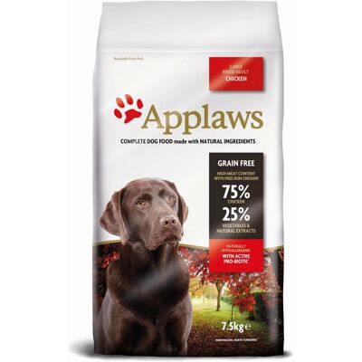 Hrană pentru câini de rasă mare Applaws - Pui - 7,5kg Hrană pentru câini de rasă mare Applaws - Pui - 7,5kg