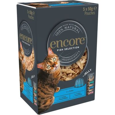 Encore Marka Model Karma dla Kotów Ryba & Mięso - Naturalne Mokre Jedzenie Encore Marka Model Karma dla Kotów Ryba & Mięso - Naturalne Mokre Jedzenie